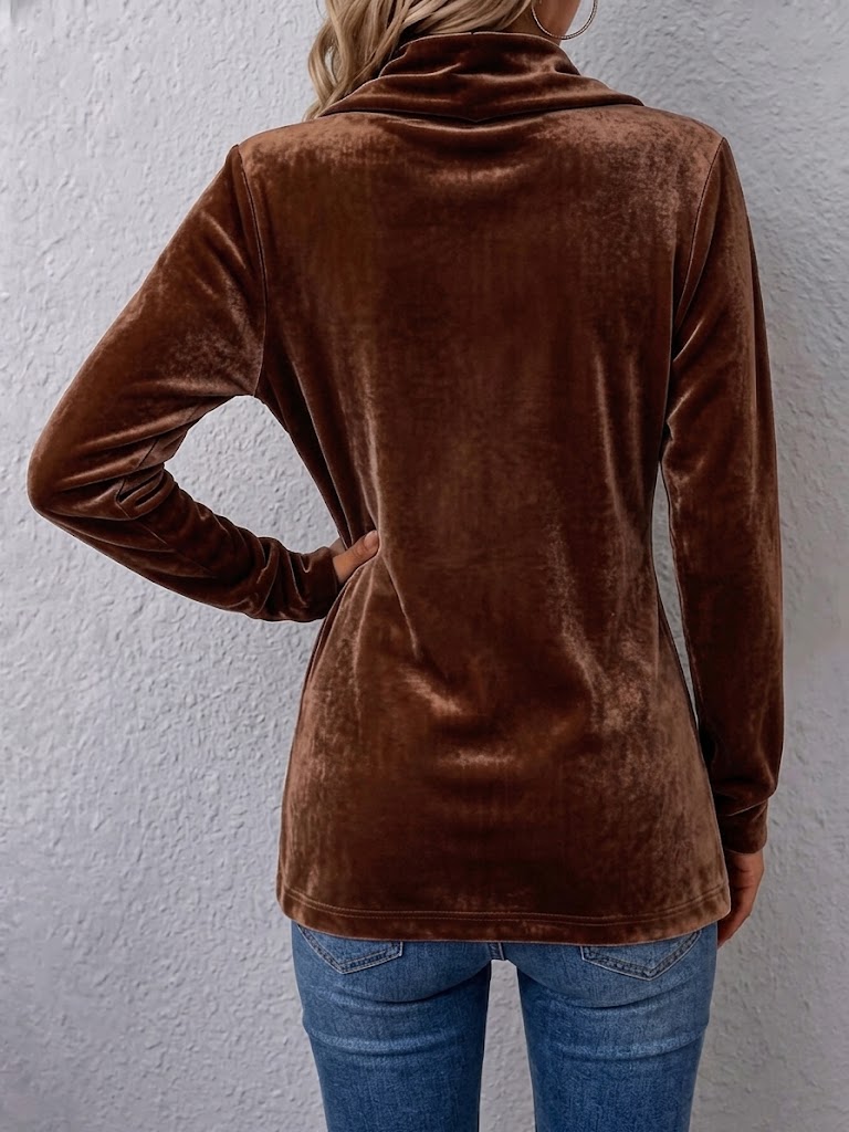 Holliwell™ | Chaqueta Vintage de Frente Abierto con Manga Larga y Botones de Acento en la Solapa