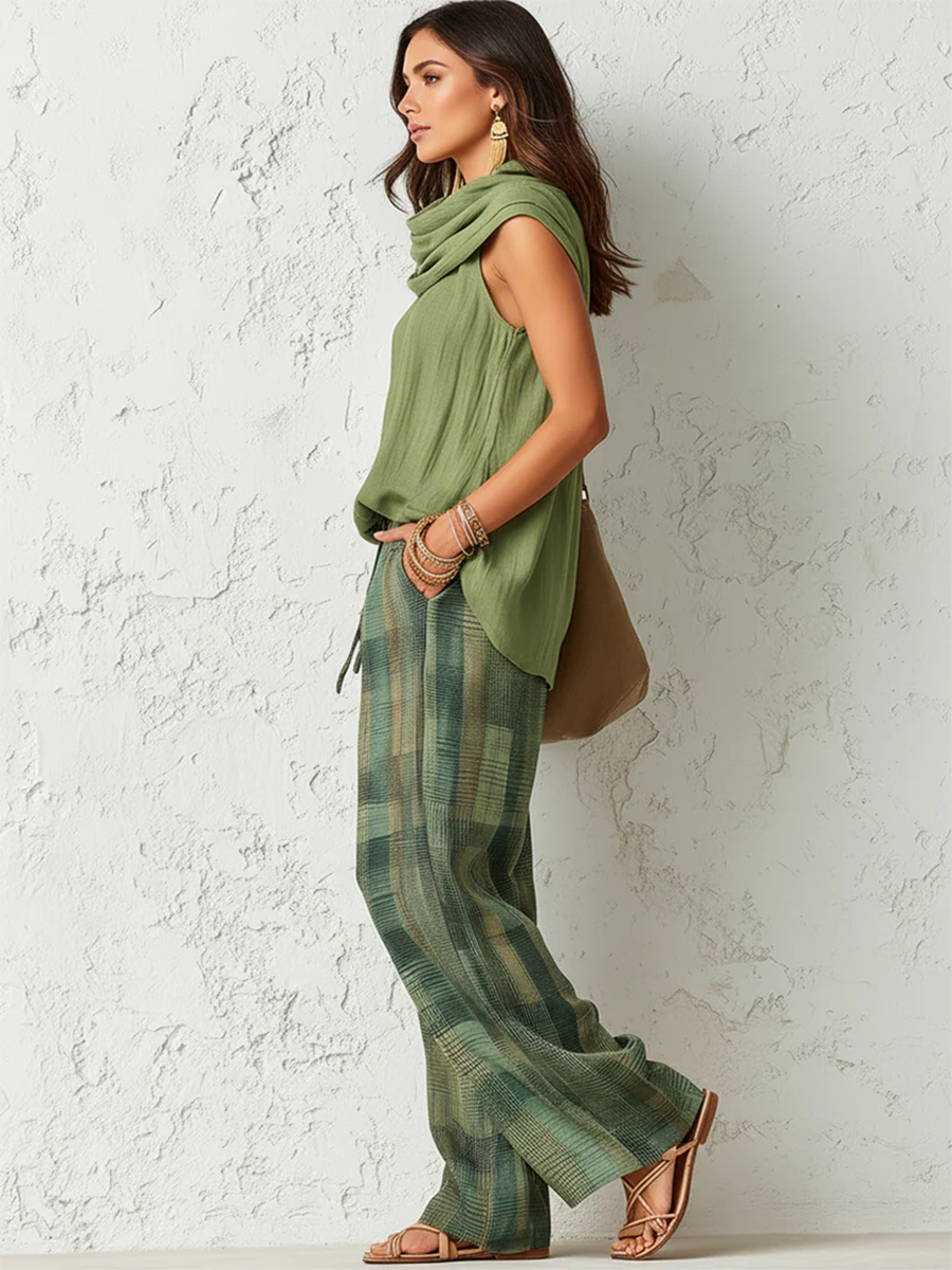 Patu - Conjunto Boho que mezcla comodidad con un estilo elegante y relajante
