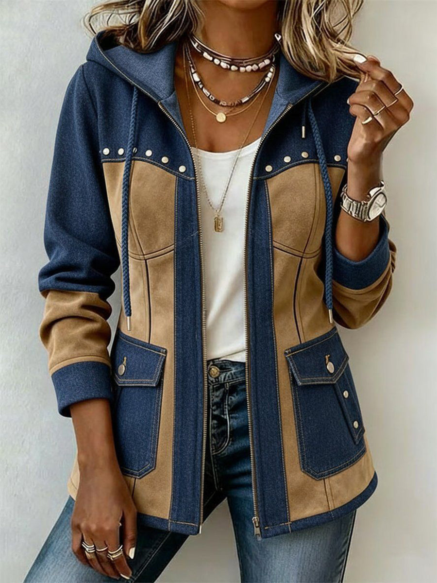 Fawnridge™ | Chaqueta con Capucha de Patchwork