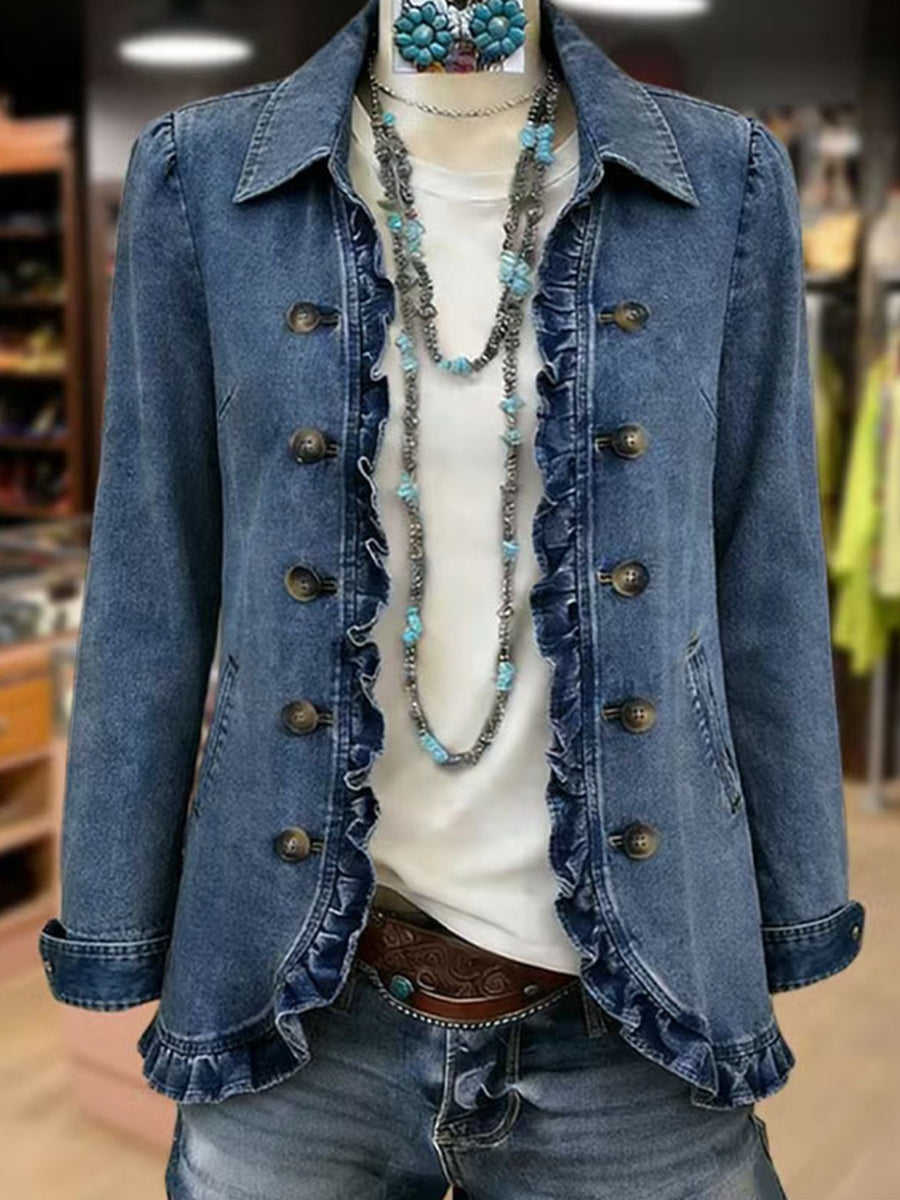 Ruffelle™ | Chaqueta con Volantes