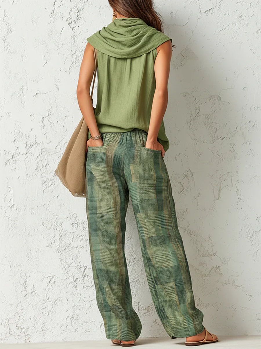 Patu - Conjunto Boho que mezcla comodidad con un estilo elegante y relajante