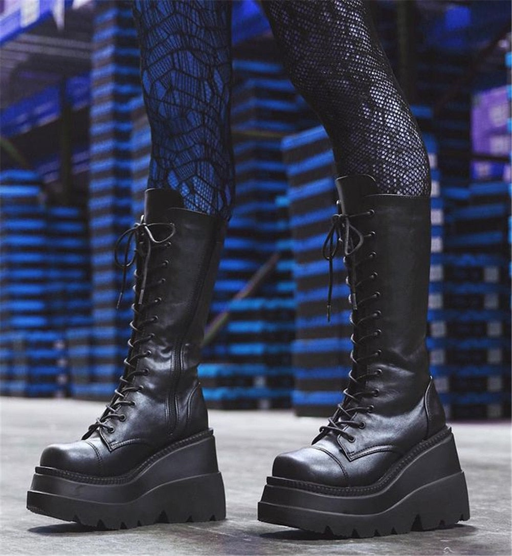 Estilo: botas de tacón alto