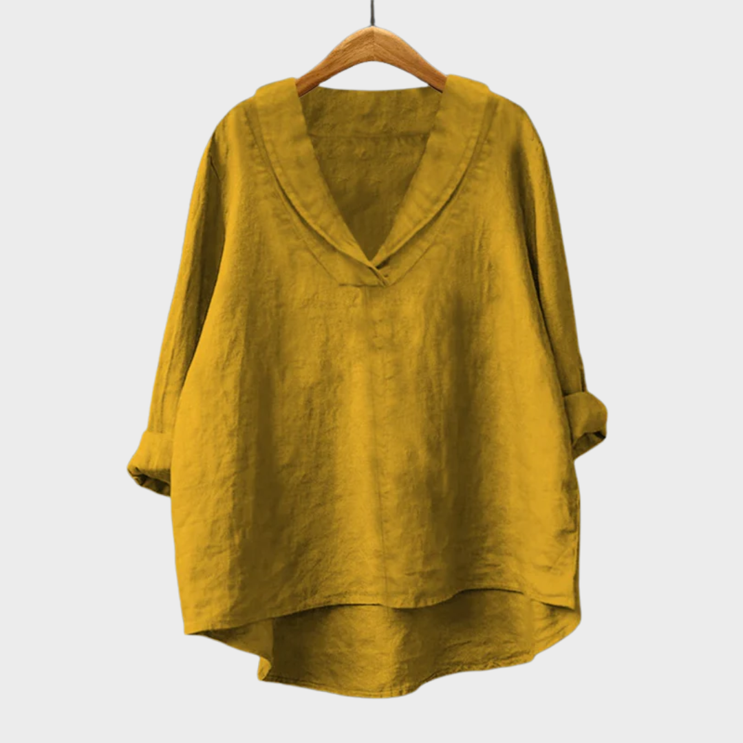 Elowen | Blusa Relajada con Escote en V