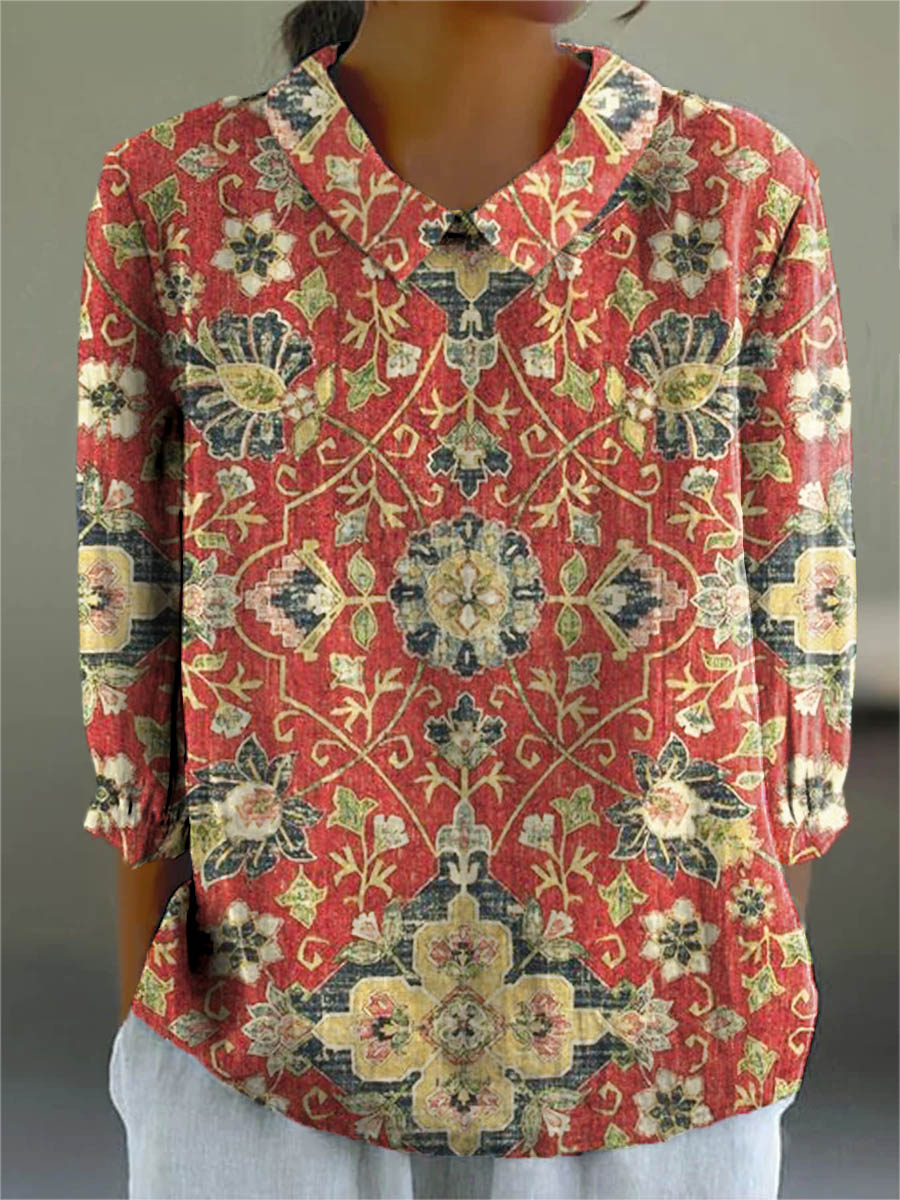 Mia - Blusa con Hombros Fruncidos