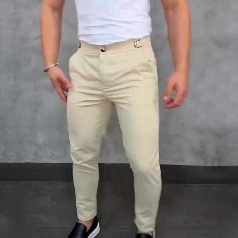 Taviero | Pantalones Slim Fit de Stretch para Hombre