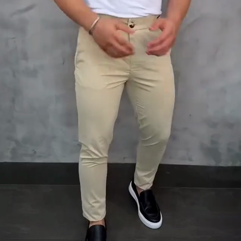 Taviero | Pantalones Slim Fit de Stretch para Hombre