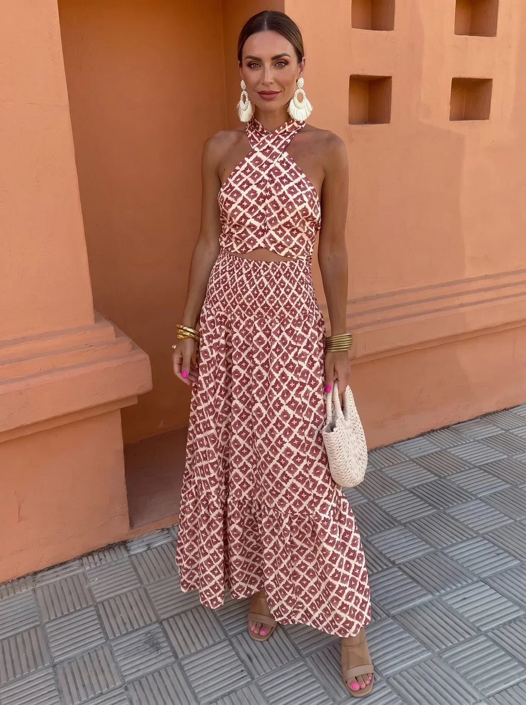 Noa™ | Conjunto de Verano con Estampado Elegante