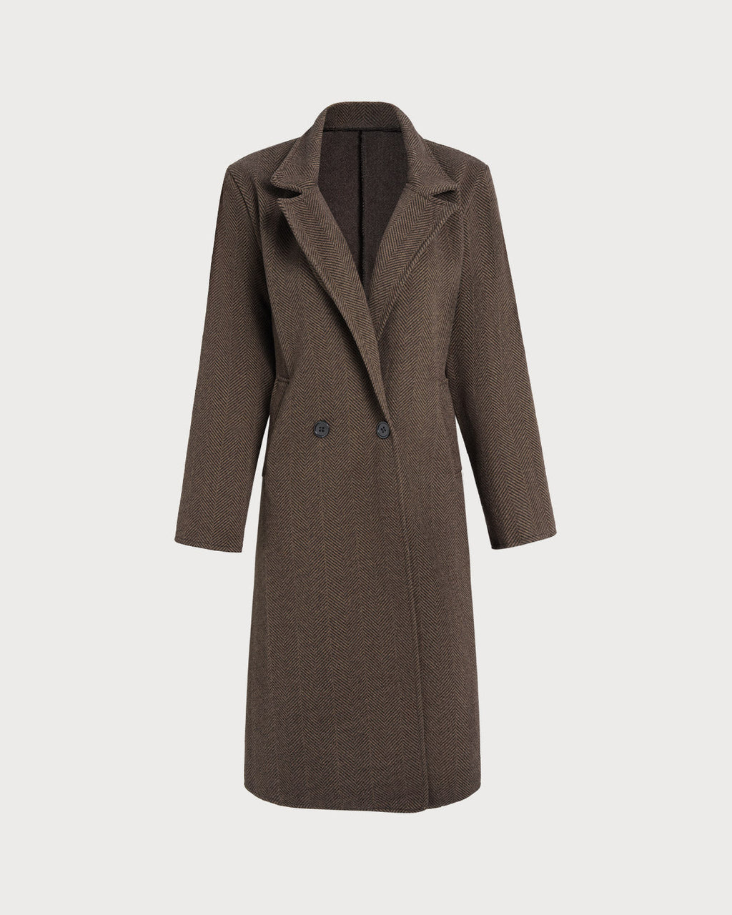Abrigo Trench Café Bolsillo