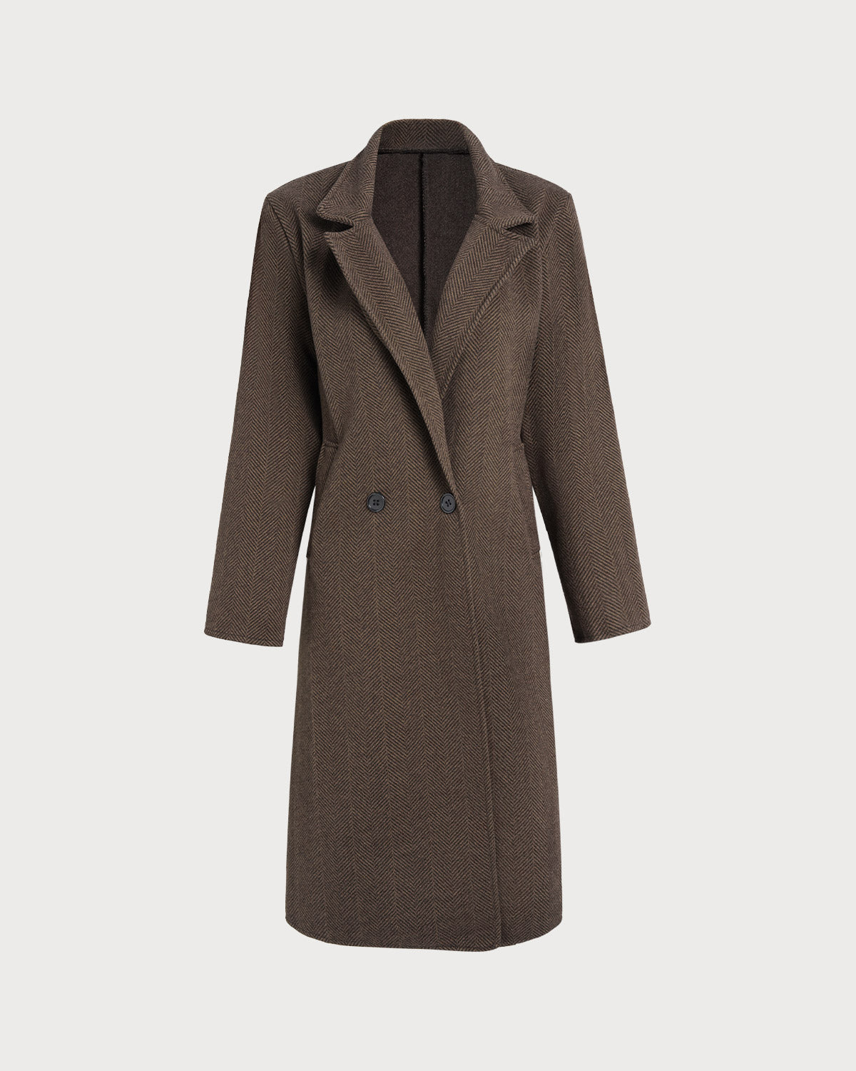 Abrigo Trench Café Bolsillo