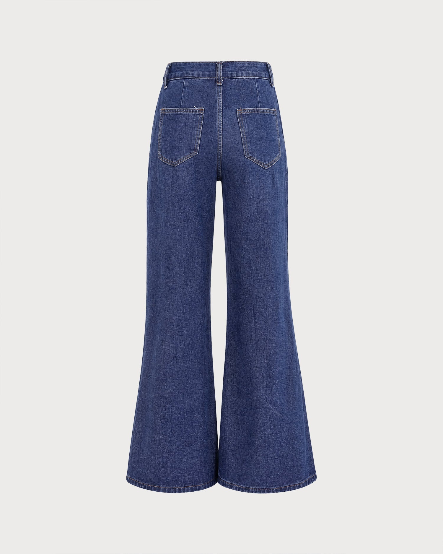 Vaqueros Azul Talle Bajo Bolsillos