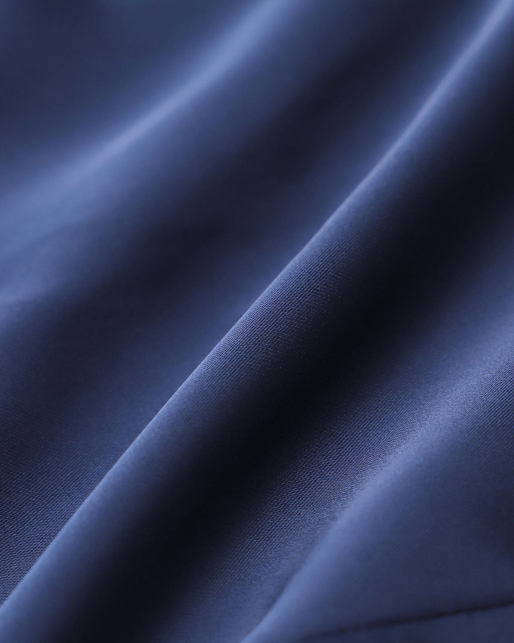 Blusa Azul Marino Satén Botones