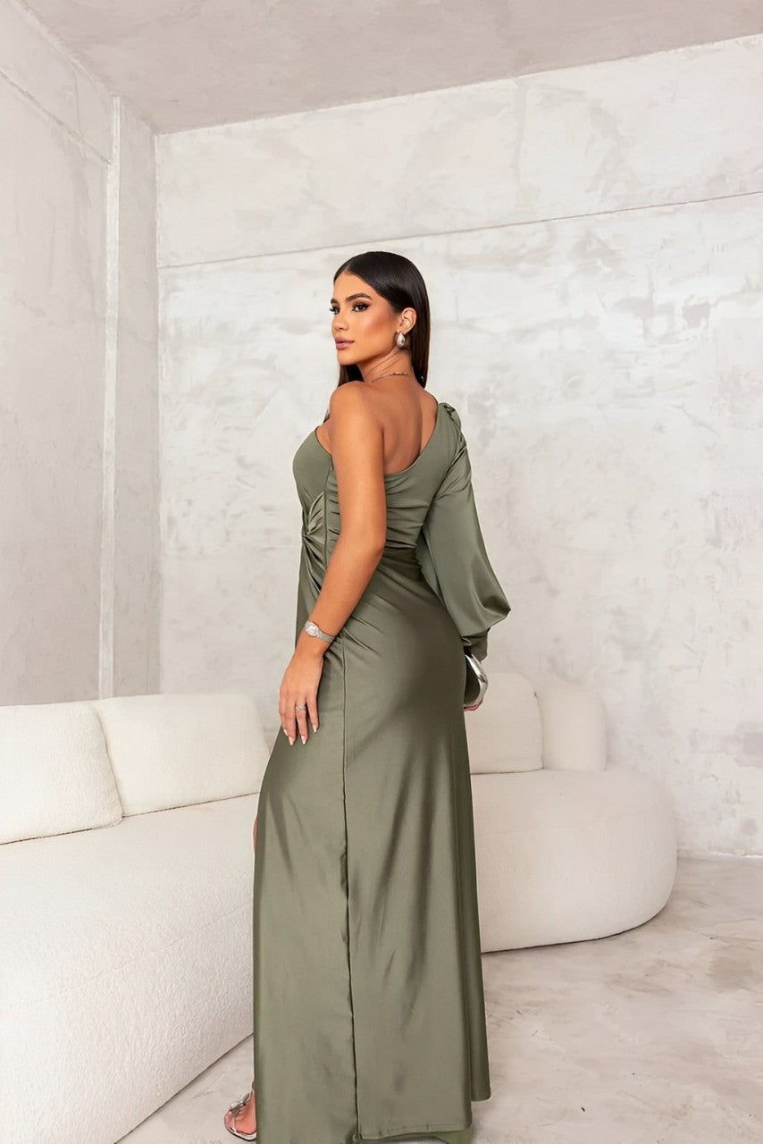 Beatrice-Anne | Vestido midi estampado